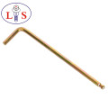 Factory Price Top Quality Allen Wrench with Color Zinc Plated